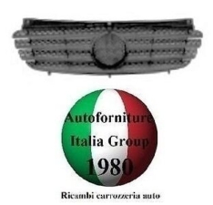 GRIGLIA ANTERIORE NERA MASCHERA MASCHERINA PER MERCEDES VITO W639 2003>2010