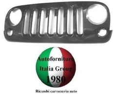 GRIGLIA ANTERIORE RADIATORE MASCHERA MASCHERINA PER JEEP WRANGLER 06> 2006>