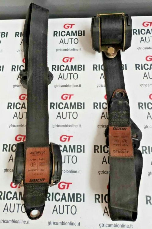 Fiat Tipo (1988-1995) cinture di sicurezza anteriori originali 054872 054871 acquista online