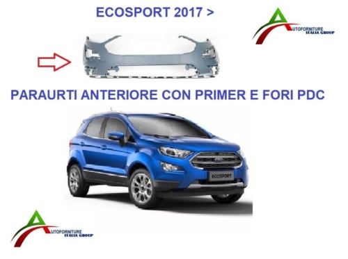 PARAURTI ANTERIORE CON PRIMER E FORI PDC PER ECOSPORT 2017> acquista online
