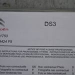 Griglia cromata frontale Citroen DS3 Dal 2010 al 2019 Cod 9424F5 acquista online