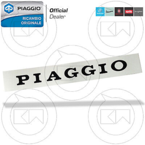 Plate Frieze Sticker For Saddle Original PIAGGIO Vespa Px Rainbow