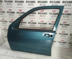 Fiat Tipo (1988-1995) porta anteriore sinistra con vetro colore Bleu Mare 445