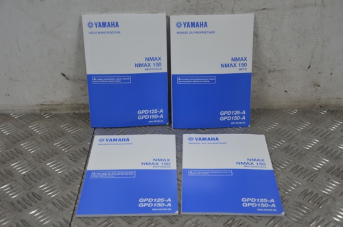 Libretto Uso E Manutenzione Yamaha N-max Nmax 125 / 155 dal 2017 in poi acquista online