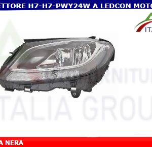 Faro Derecho Para LED (H7-H7-PWY24W) Mercedes Clase C W205 Modelos De 2018 IN >