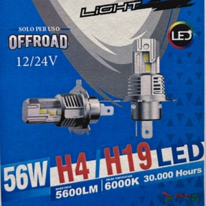 KIT LAMPADA H4/H19 LED PLUG&PLAY 56W